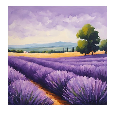 Hambly Farms Paint and Lavender event with ArtSocial 805