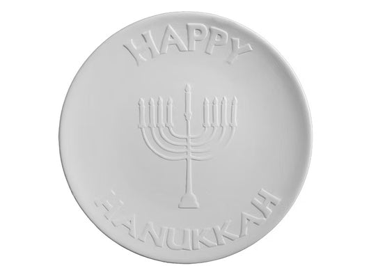Hanukkah plate 3109