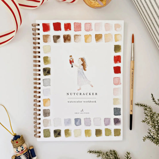 Emily Lex Watercolor Workbook - Nutcracker