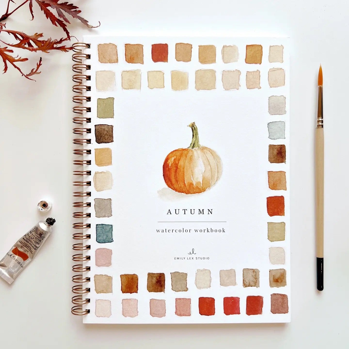 Emily Lex Watercolor Workbook - Autum