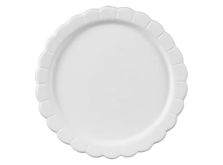 Scalloped Plate
