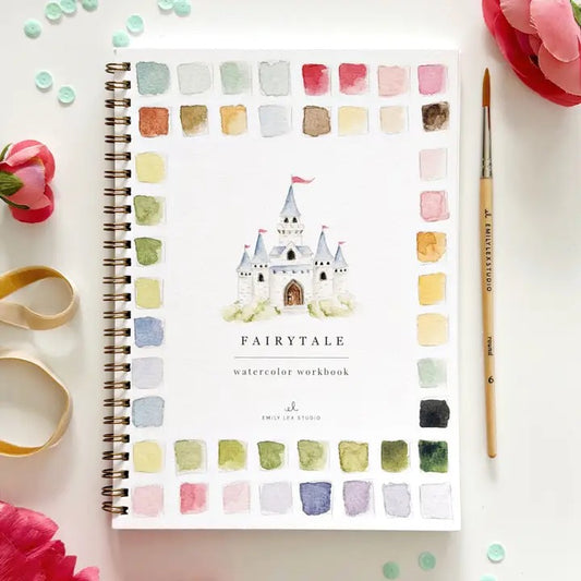 Emily Lex "Fairytale" Watercolor Workbook