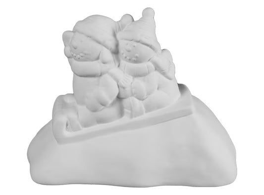 3883 Sledding Snowmen