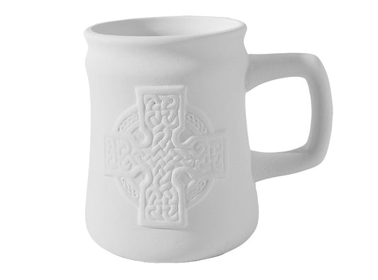 Celtic cross mug 2643