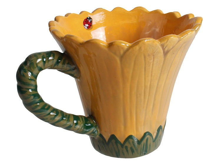 blooming sunflower mug 2684