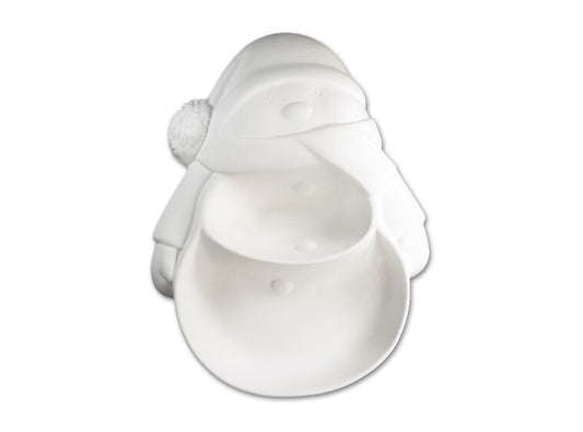 1970 Snowman section dish