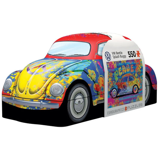 Peace Beetle Car Tin Puzzle