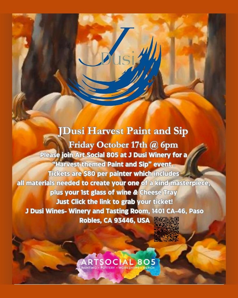 J Dusi Harvest Paint and Sip with ArtSocial 805