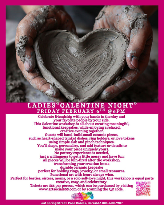 Ladies Galentine Night @ ArtSocial 805