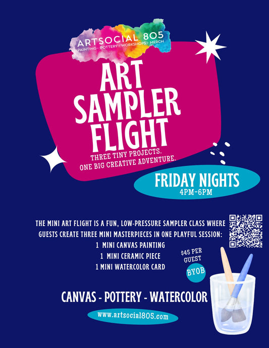 Art Sampler Flight @ ArtSocial 805