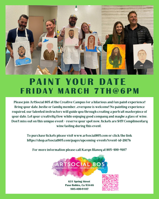 March Paint Your  Date Night at ArtSocial 805