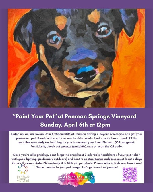 Penman Springs Vineyard "Paint Your Pet"