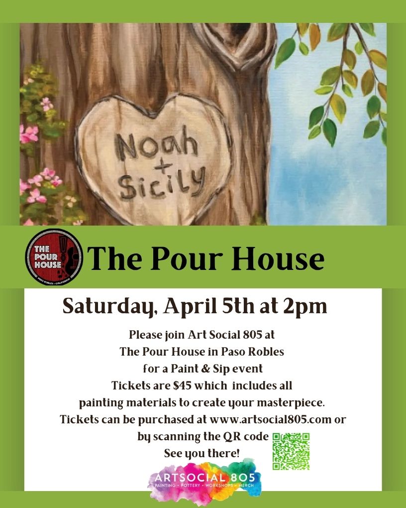 The Pour House Paint and Sip with ArtSocial 805