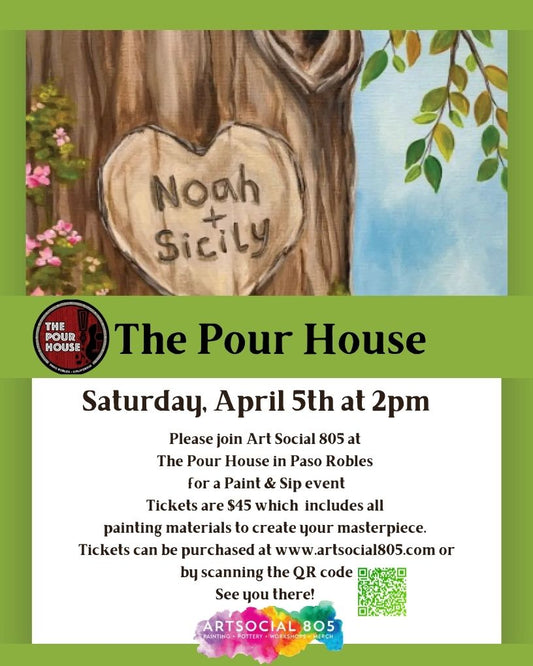 The Pour House Paint and Sip with ArtSocial 805