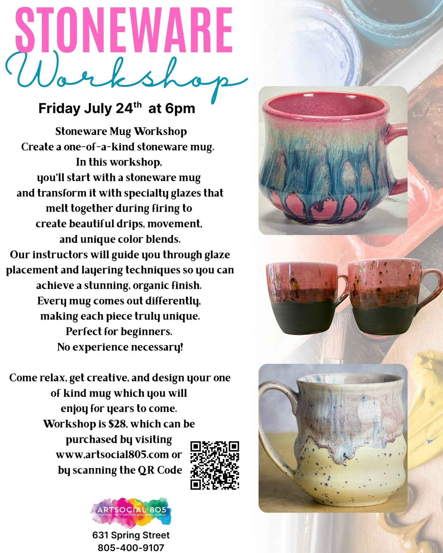 Stoneware Mug Workshop