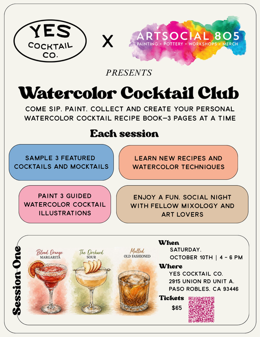 Creative Cocktail Club Presented by YES Cocktail Company & ArtSocial 805