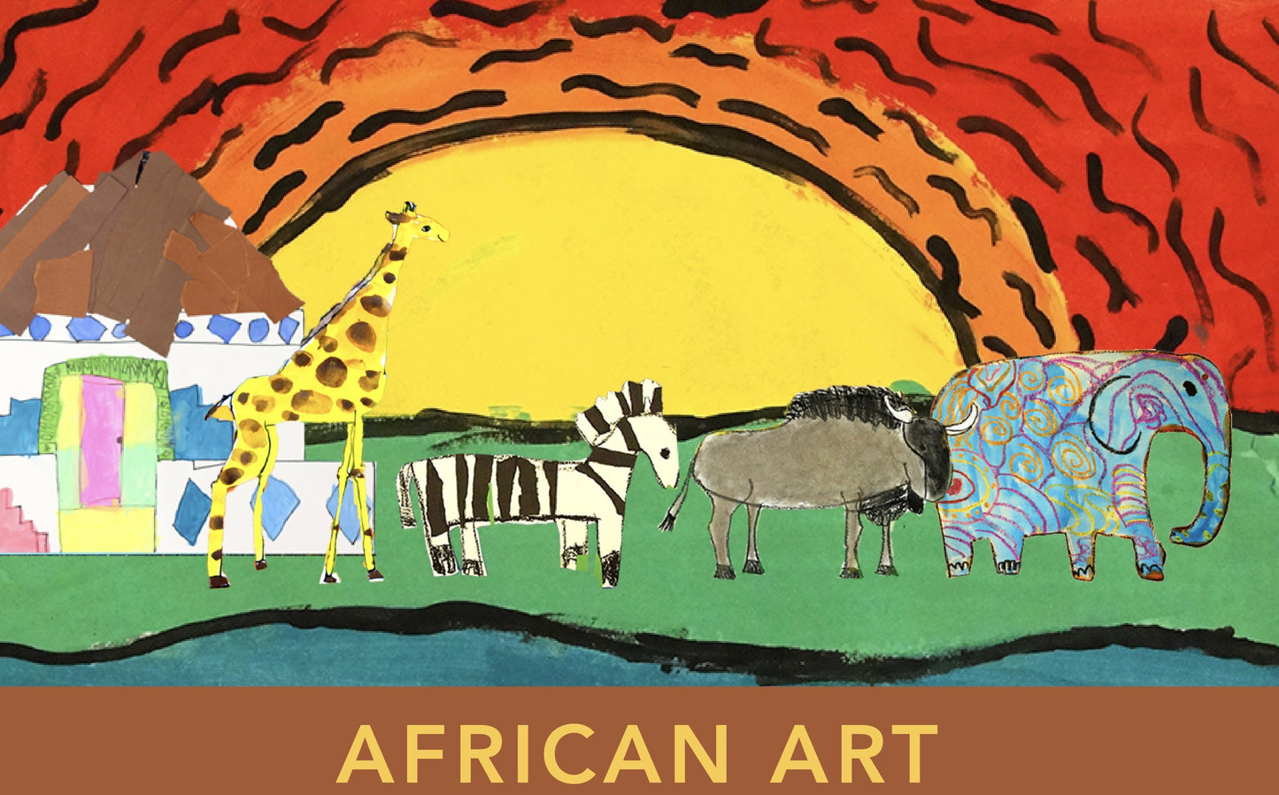 World Art Workshop for Kids at ArtSocial 805 (Africa)